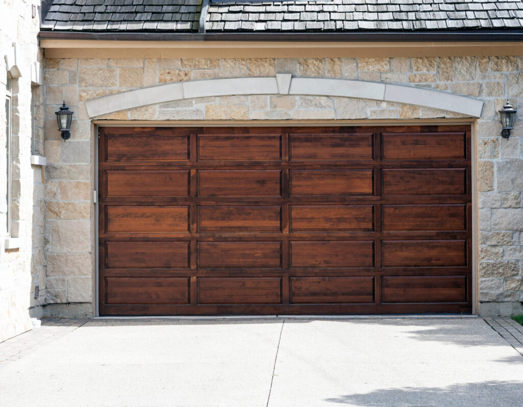 Residential garage door